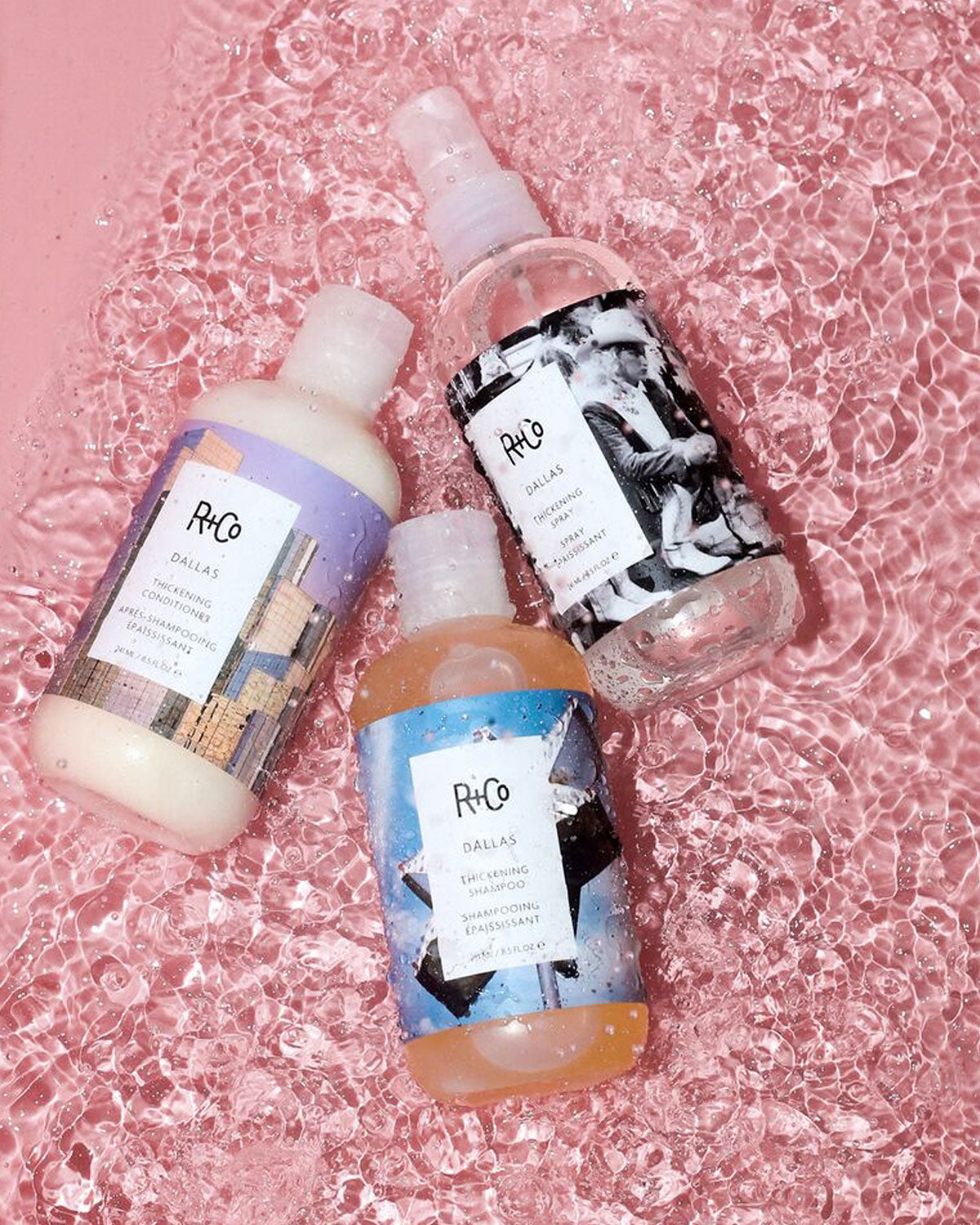 R+Co Dallas Thickening Spray 241 Ml – Volumenspray Für Mehr Fülle & Griff