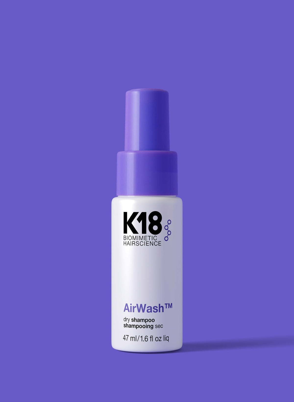 K18 AirWash™ Dry Shampoo 47ml Travel