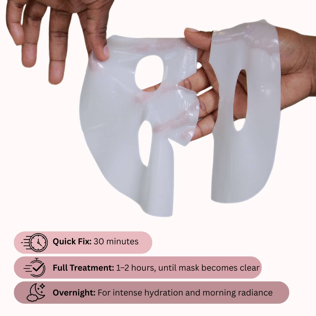 Hydrogel Mask Collagen Melting Mask : Firming – Icon Hair & Body