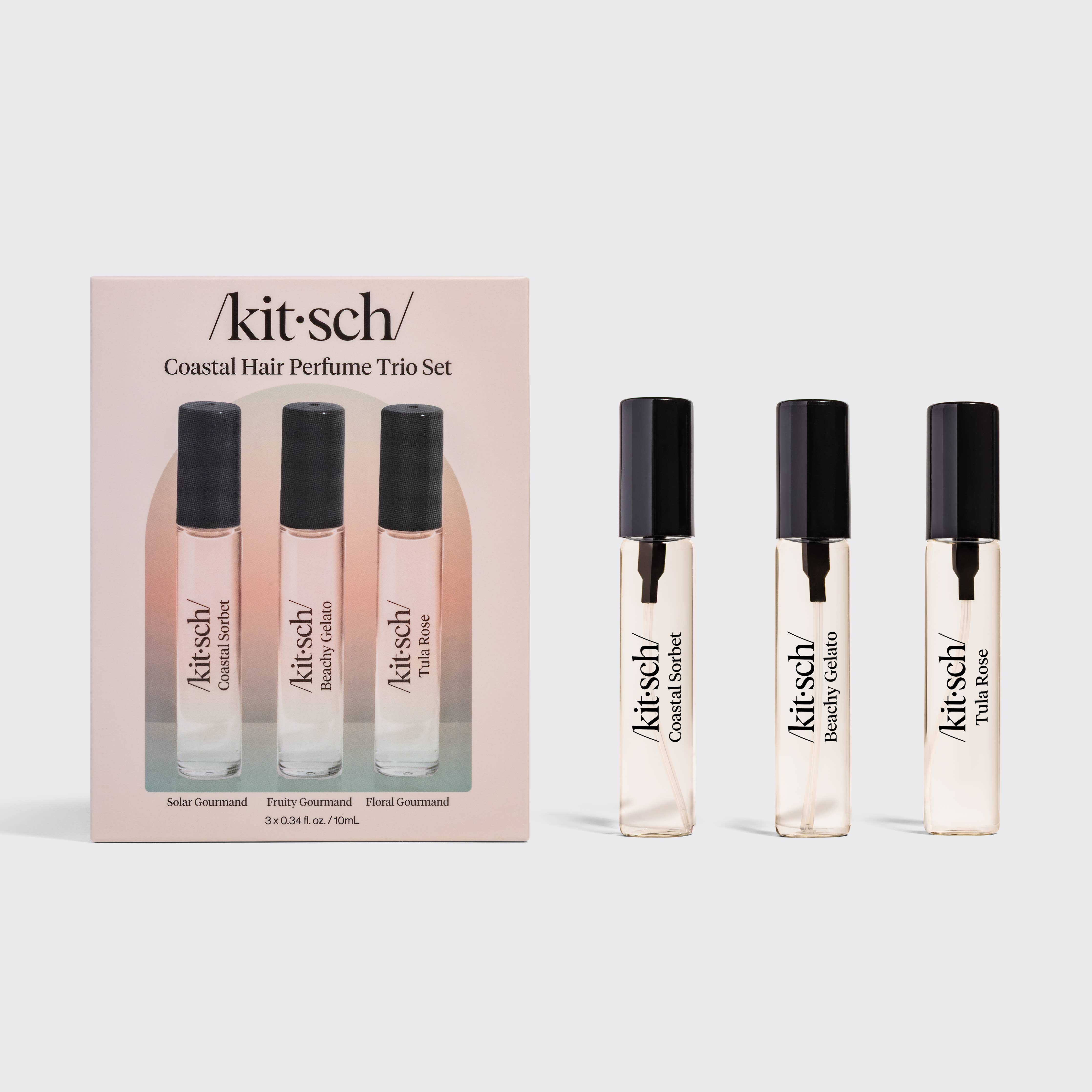 Hair Perfume Trio Set : Tula Rose, Beachy Gelato, Coastal