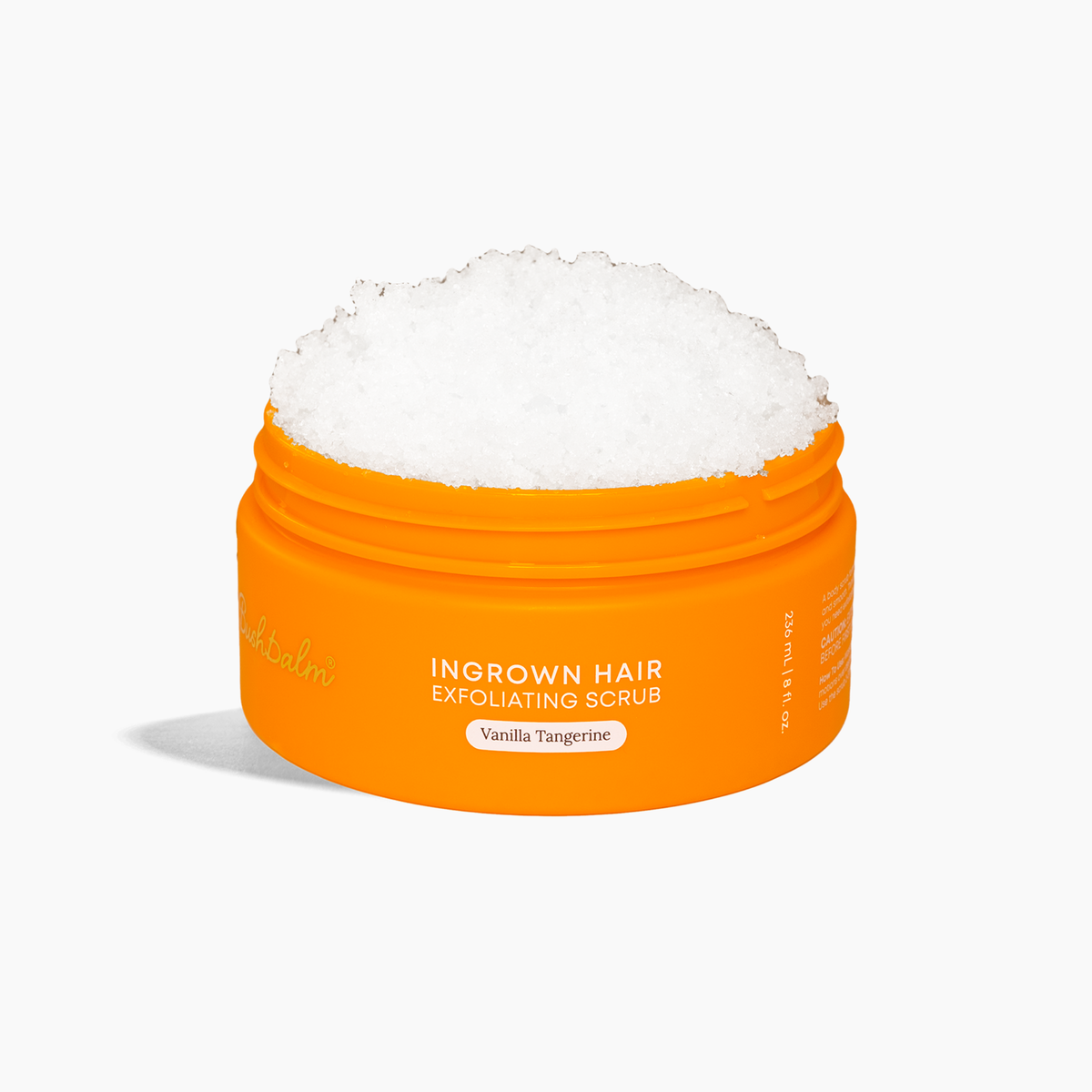 BUSHBALM Ingrown Hair Exfoliating Scrub Vanilla Tangerine 236ml