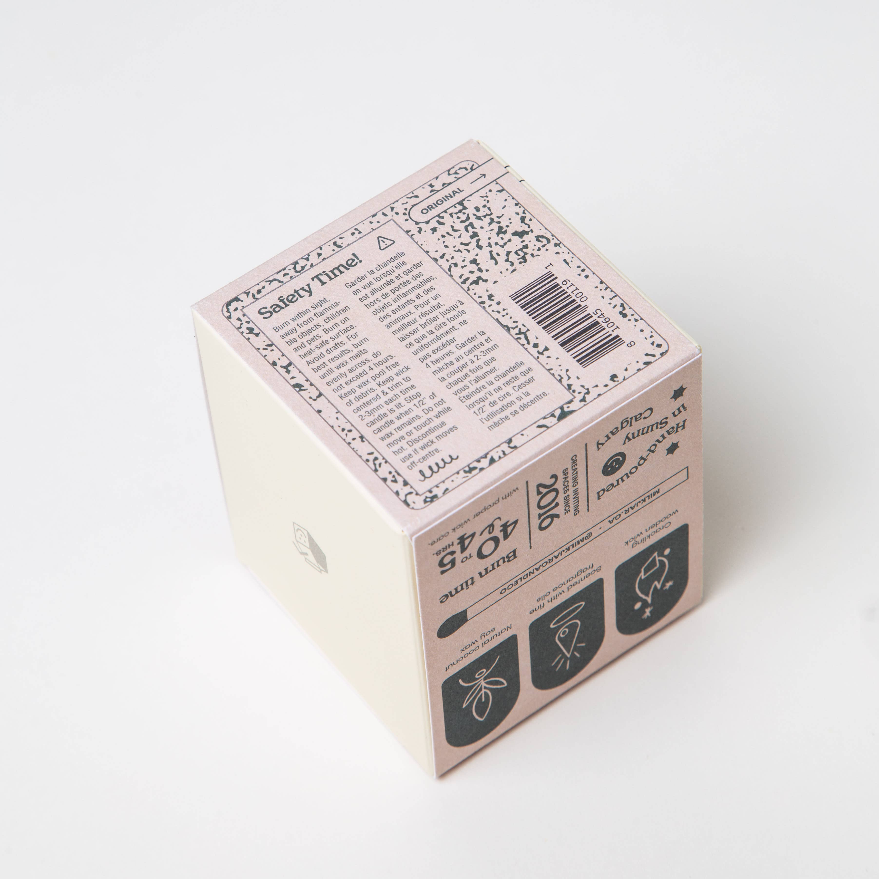 Golden Hour : Cashmere, Cedarwood Coconut Soy 8oz Candle