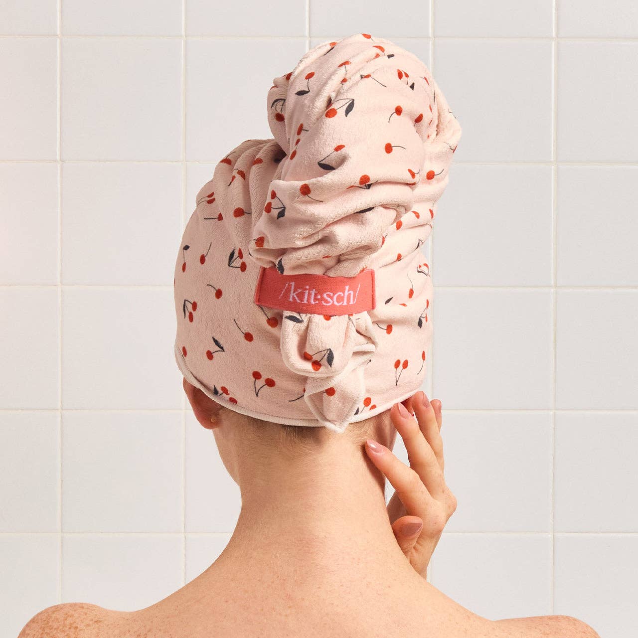 Towel Wrap XL : Cherry
