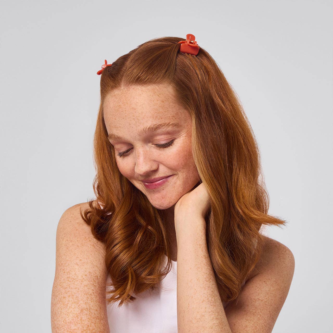 Recycled Mini Cloud Clips 8pc Set : Cherry Blossom