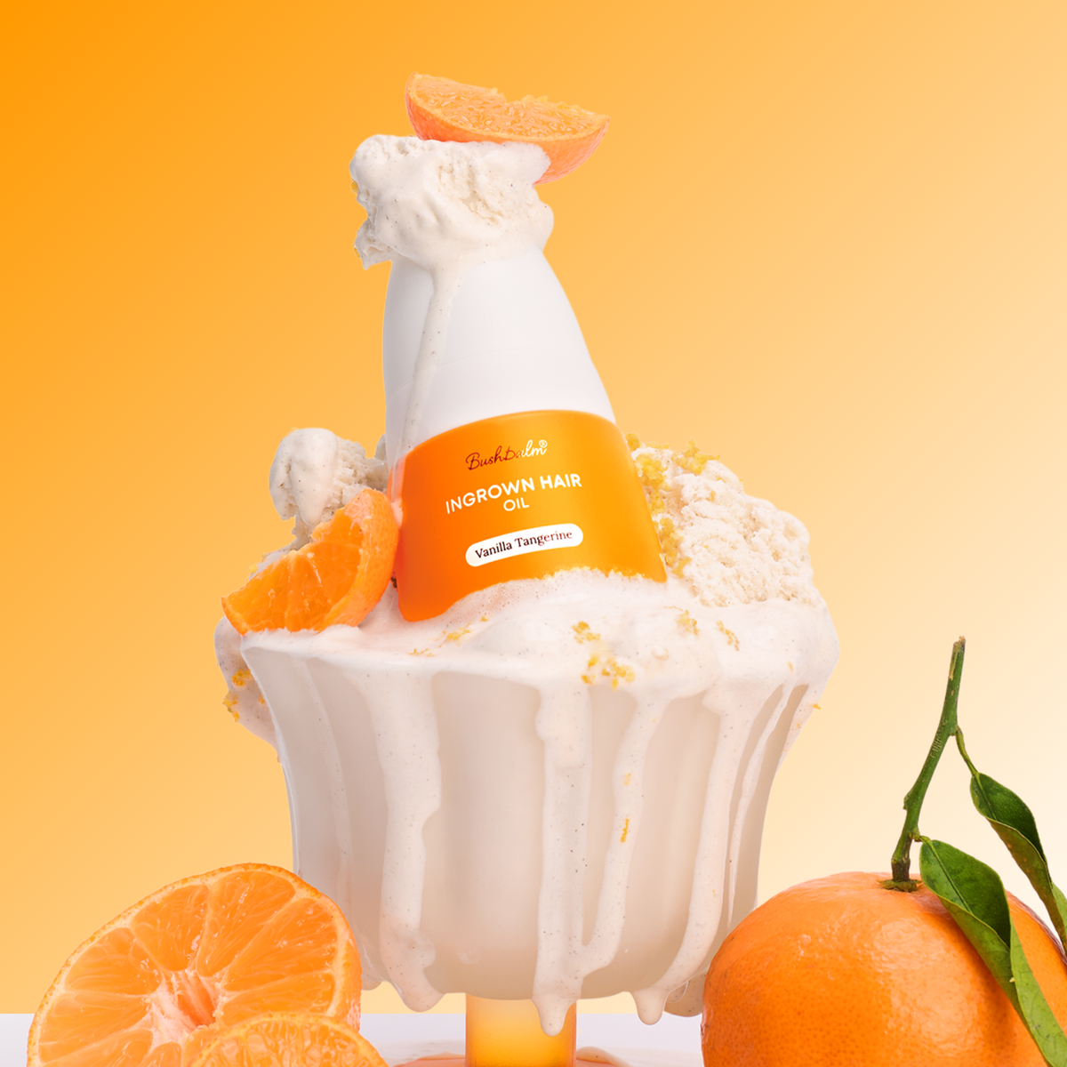 BUSHBALM Ingrown Hair Oil Vanilla Tangerine 30ml, alternate view 2