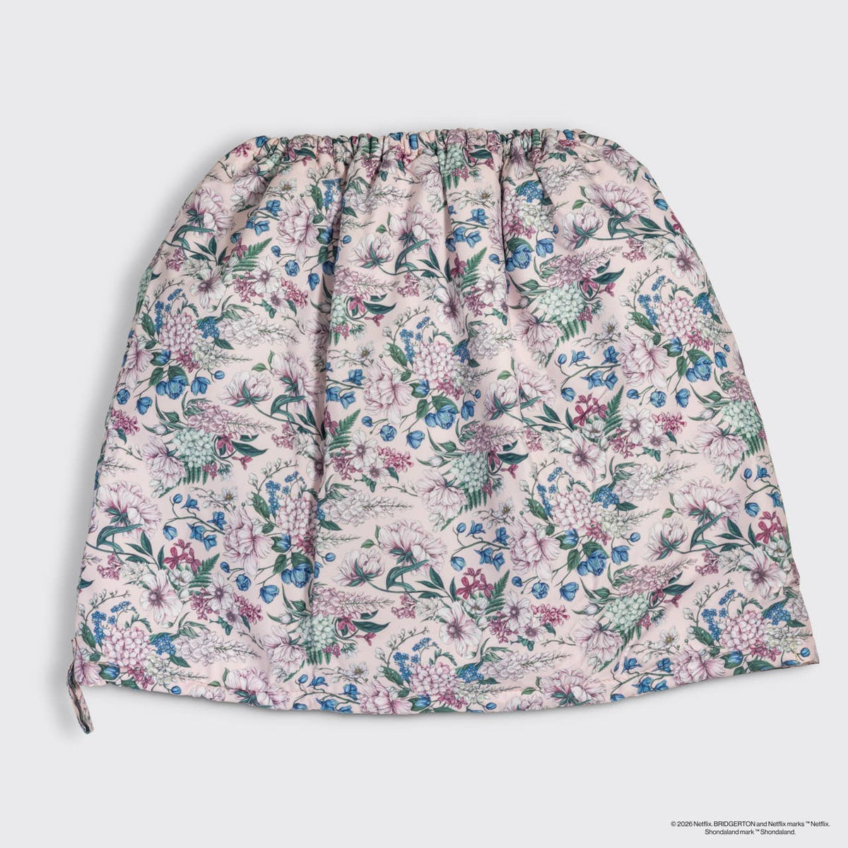 Bridgerton x Kitsch Satin-Lined Flexi Shower Cap | Wisteria
