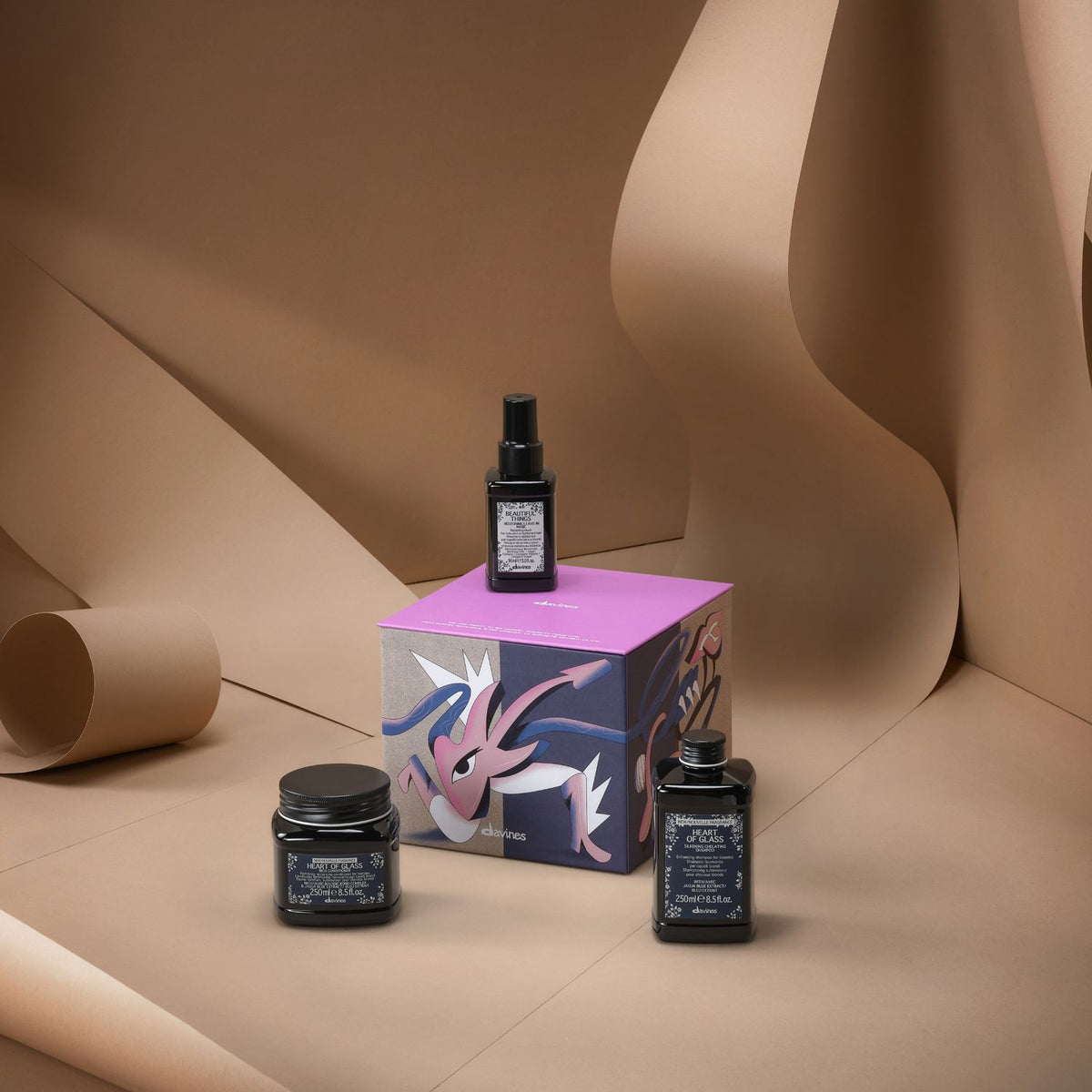 Davines Heart of Glass Holiday Set