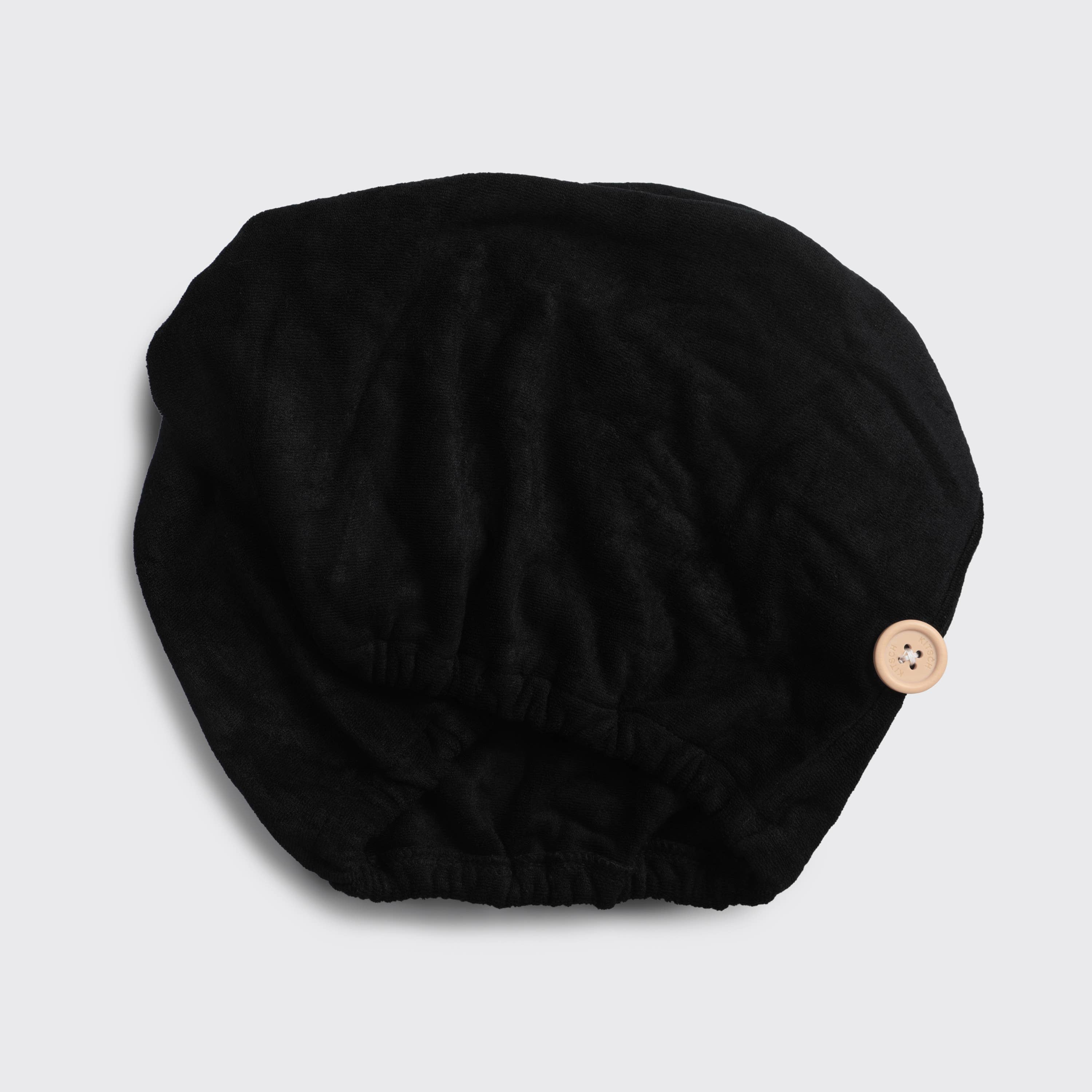 Quick Dry Hair Towel : Black