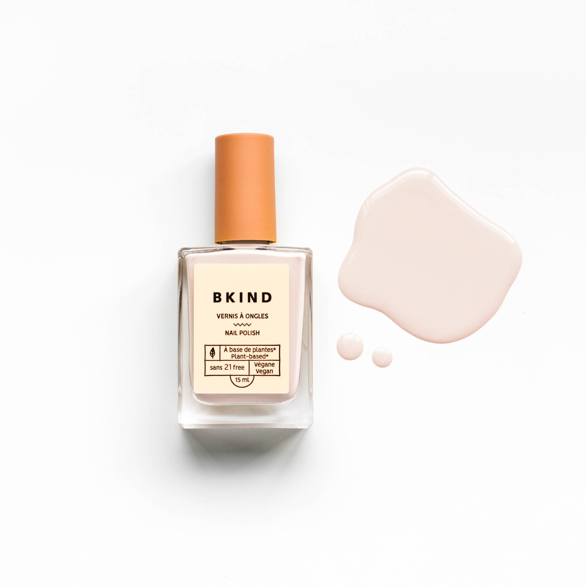 Vegan & 21-free Nail Polish : Oat Milk