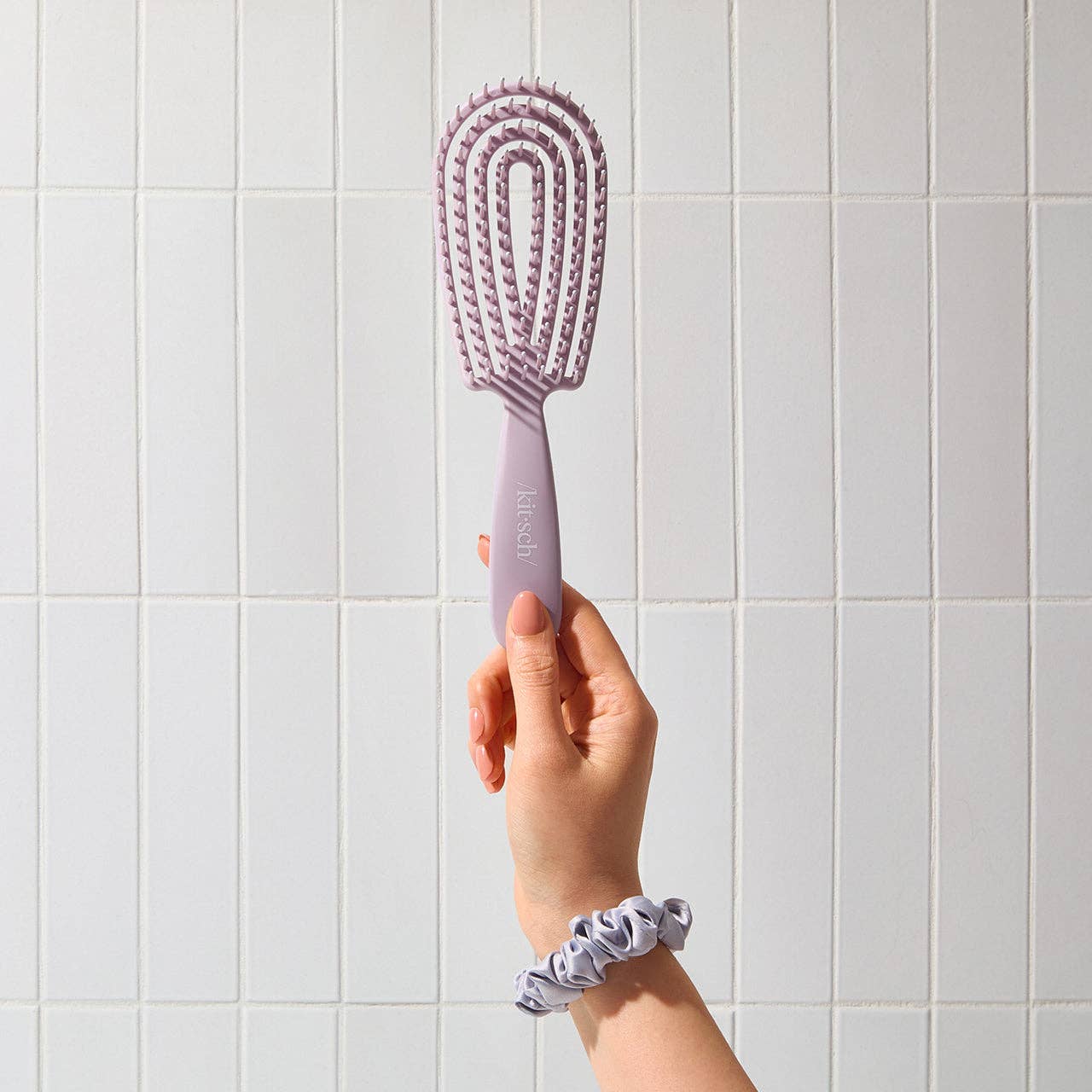 Detangling Flexi Brush : Soft Violet