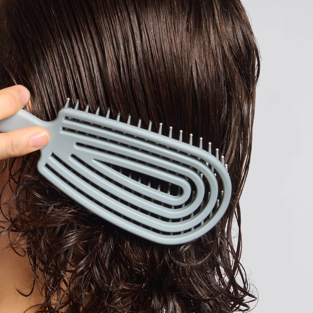 Detangling Flexi Brush : Haze Blue