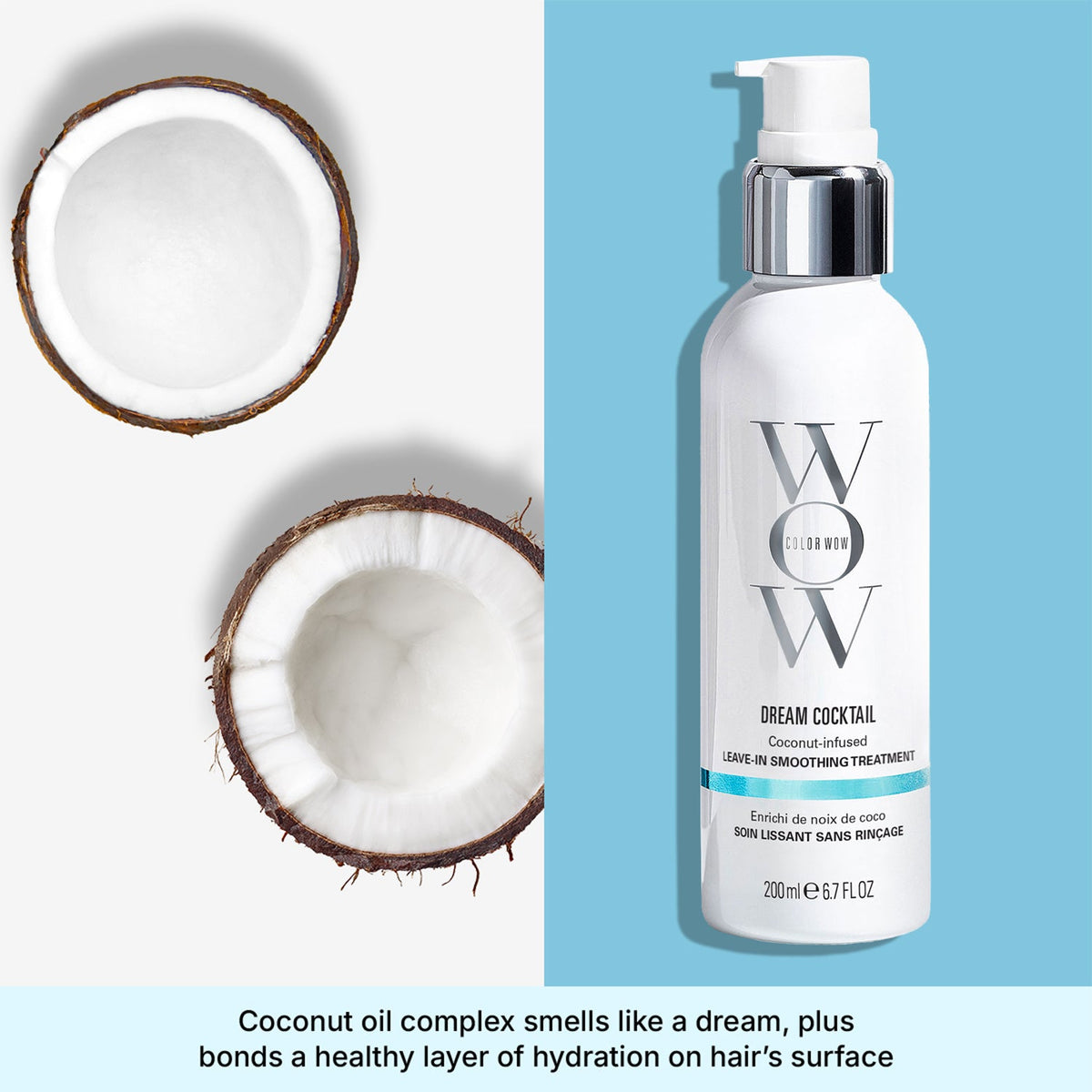Color Wow Dream Cocktail Coconut-Infused Leave-In Treatment, alternate view 3
