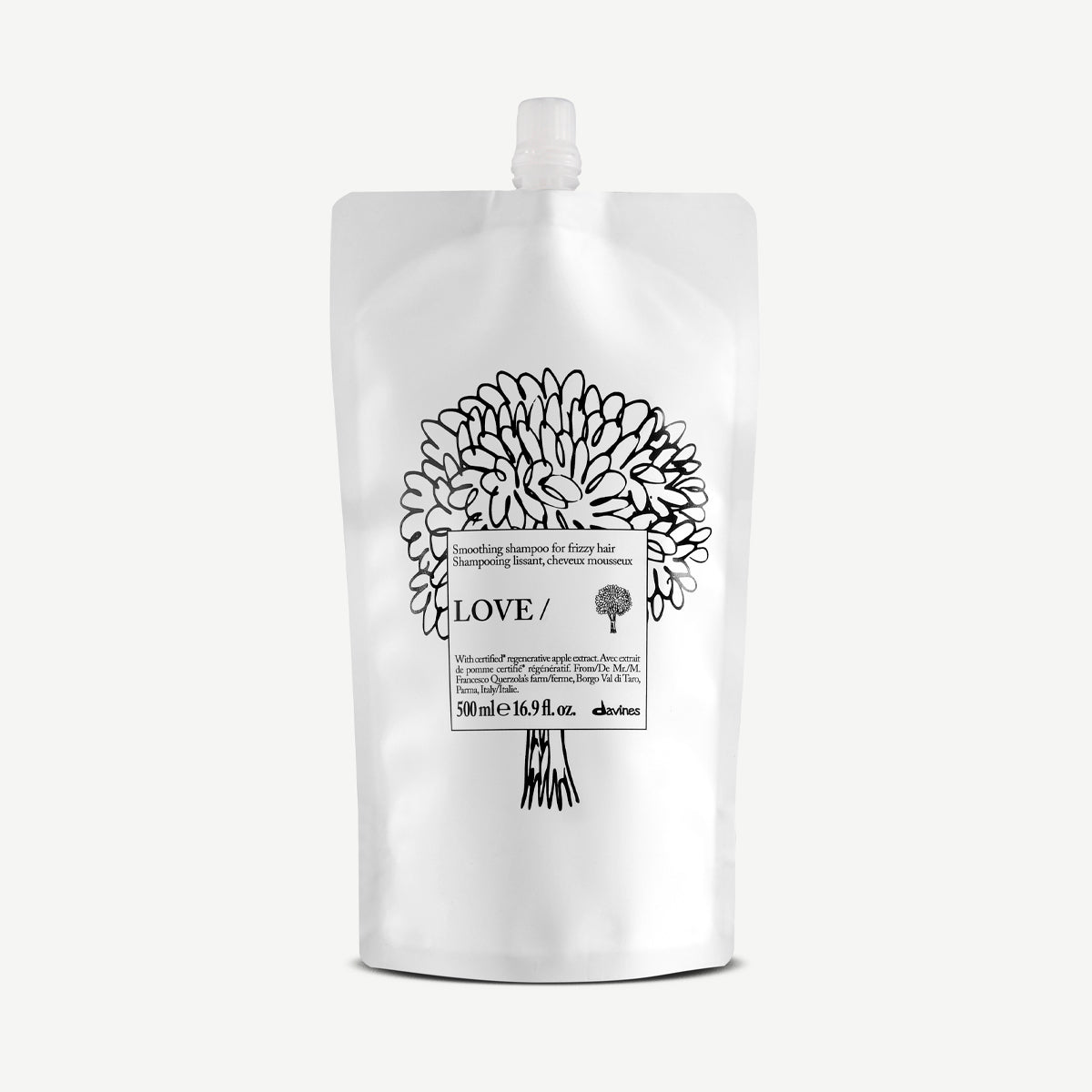 Davines LOVE Smoothing Shampoo 500ml Refill