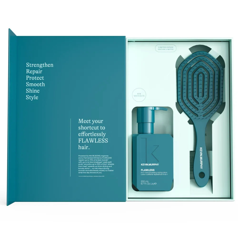 Kevin Murphy Flawless product set including Flawless Bond Treatment and brush 