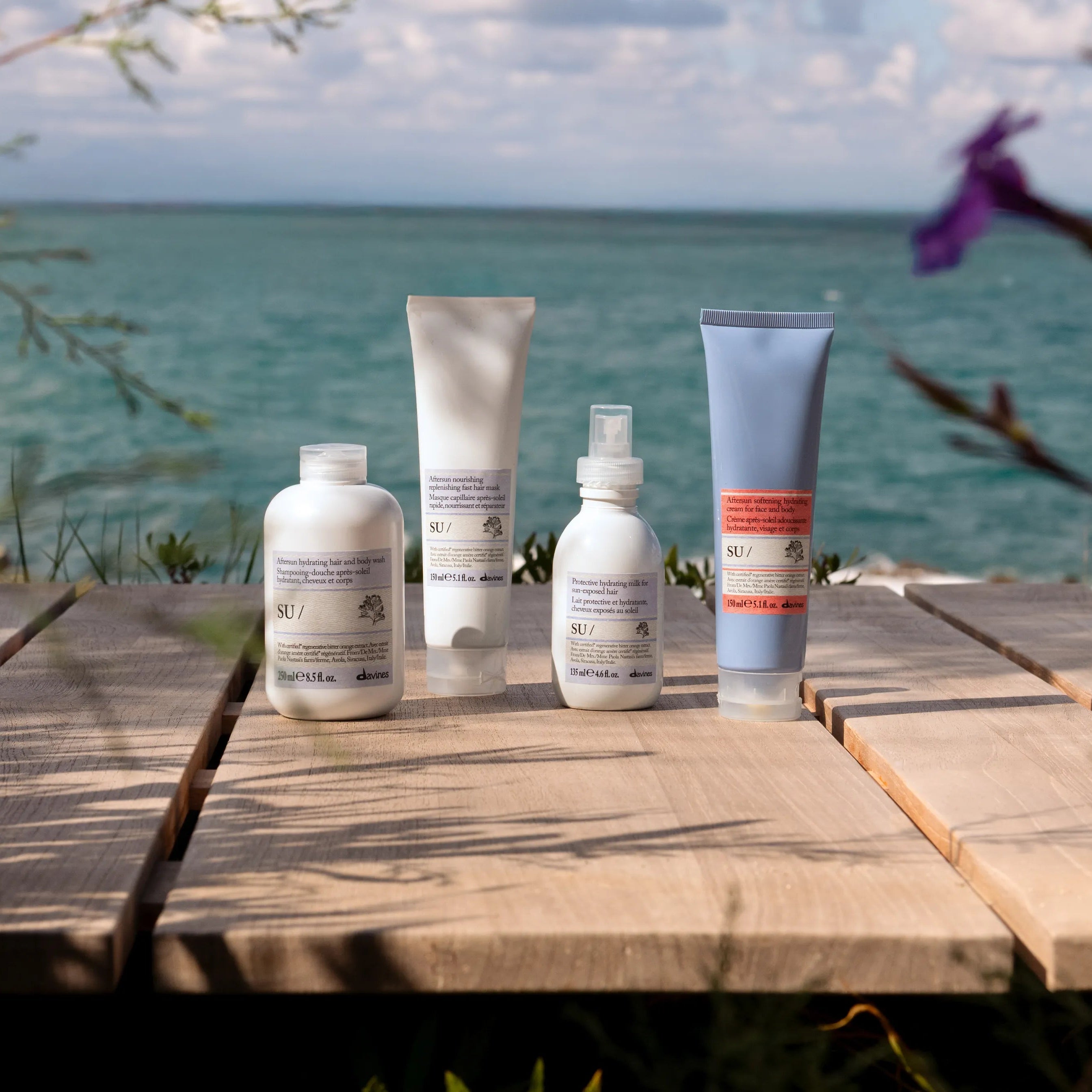 Davines SU Summer hair and skincare essentials