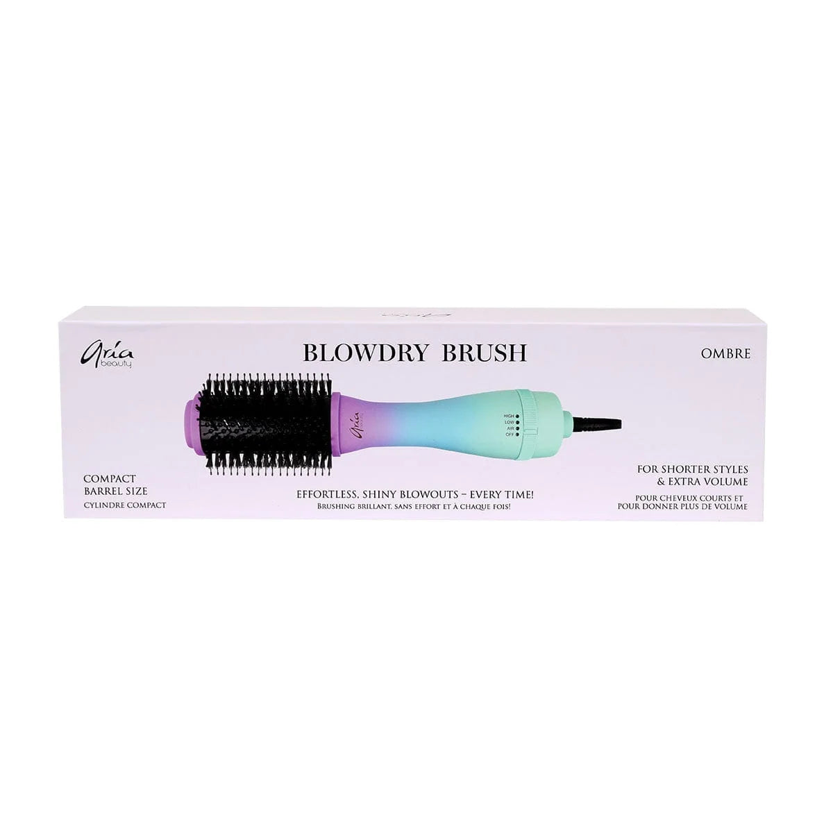 Aria Beauty Compact Blow Dry Brush, alternate view 3