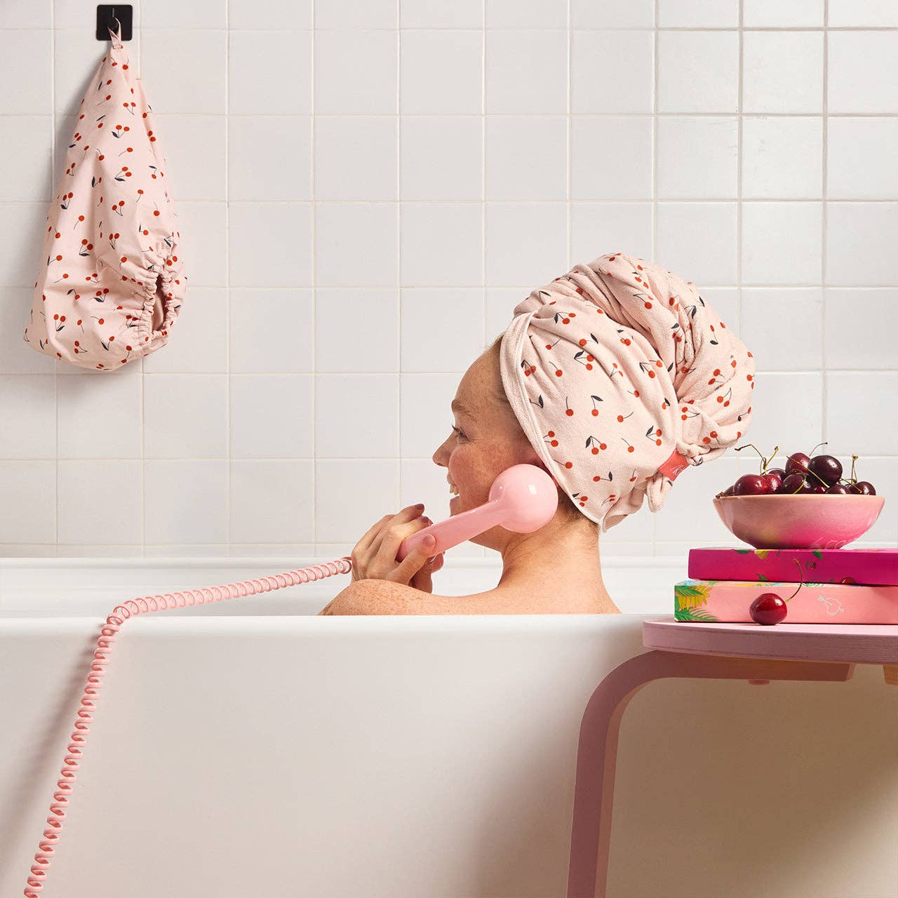 Towel Wrap XL : Cherry