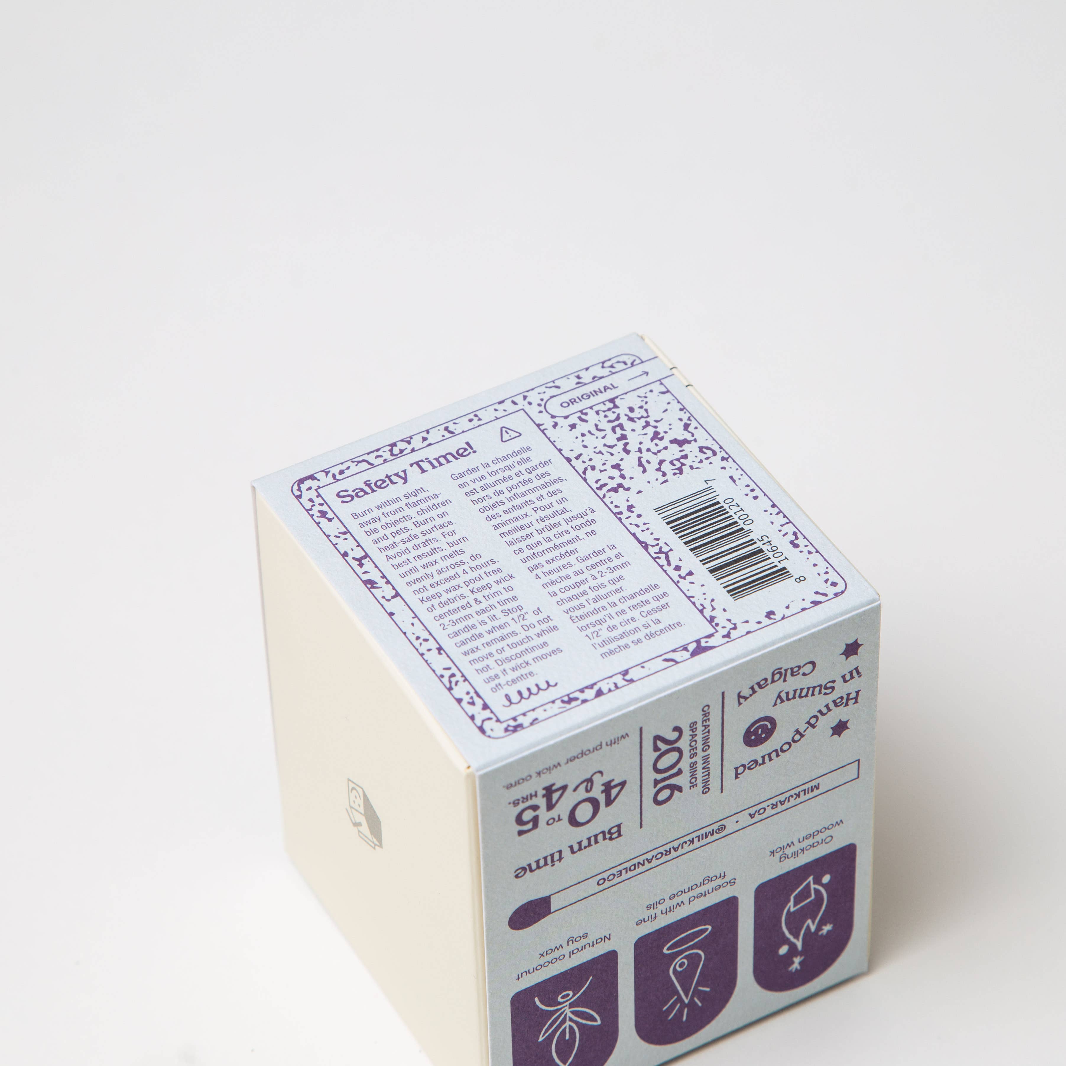 Blueberry Tea : Blueberry, Amber, Vanilla Coconut Soy Candle