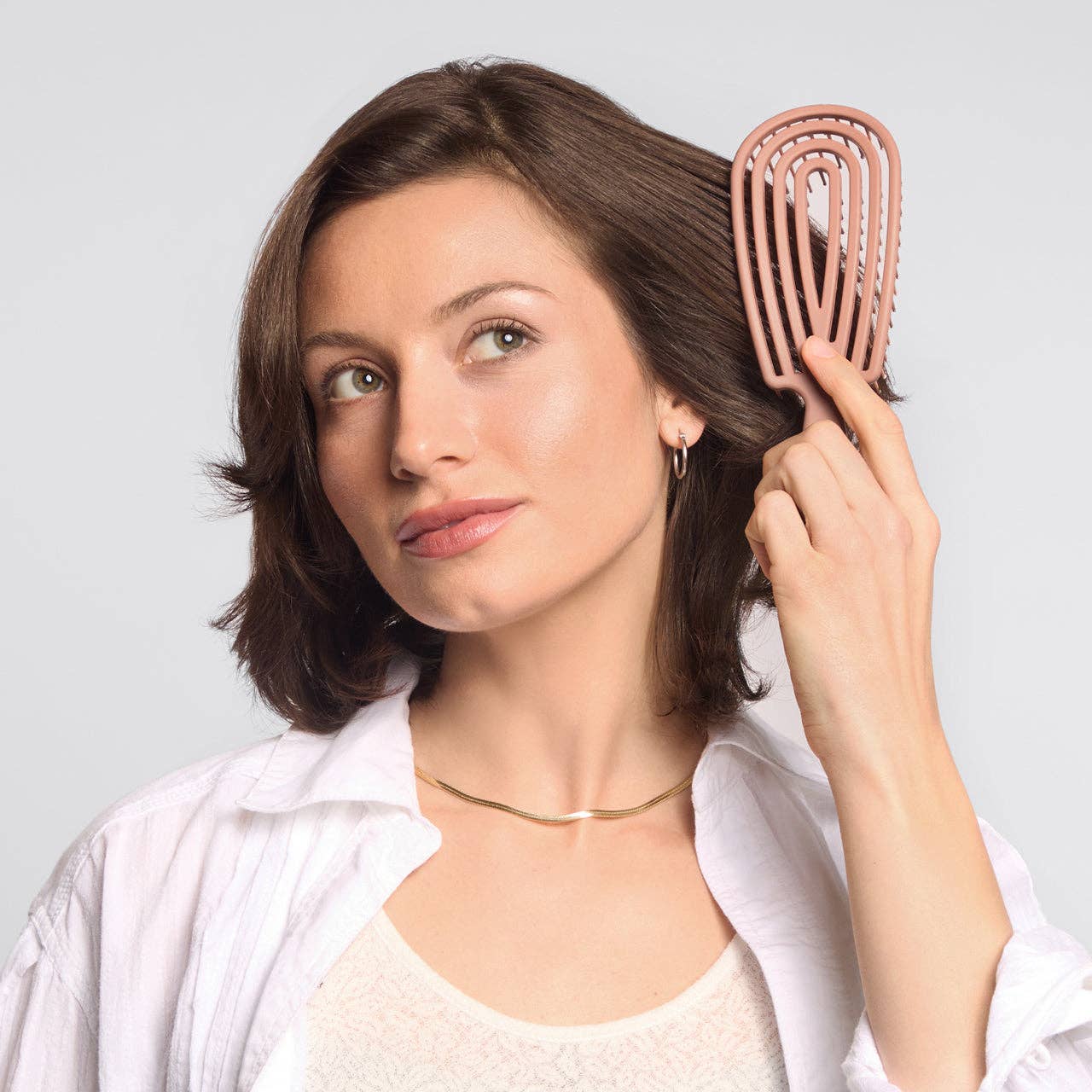 Detangling Flexi Brush : Terracotta