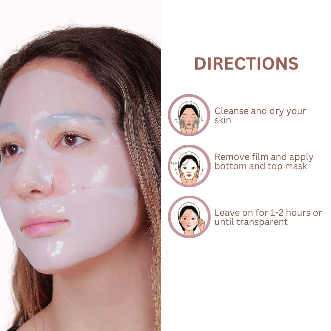 Hydrogel Mask Collagen Melting Mask : Firming – Icon Hair & Body