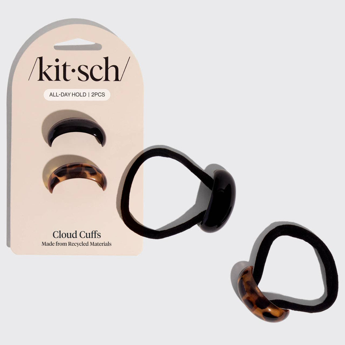 Black & Tort Cloud Cuffs | Small
