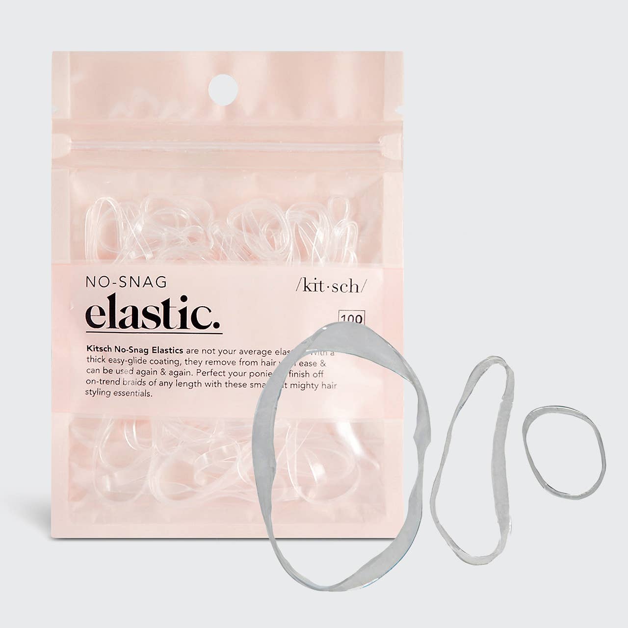 No-Snag Elastic - Clear