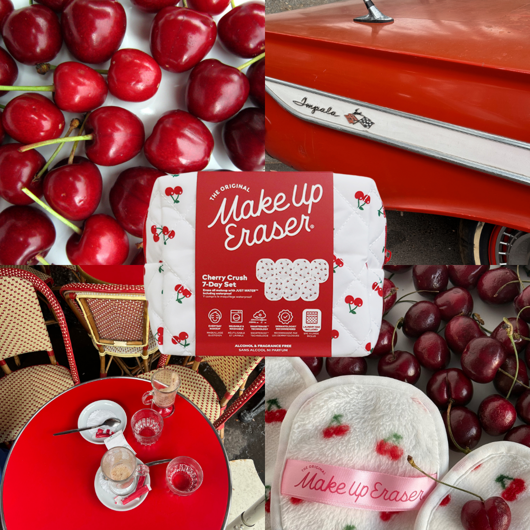 Cherry Crush 7-Day Set & Makeup Bag