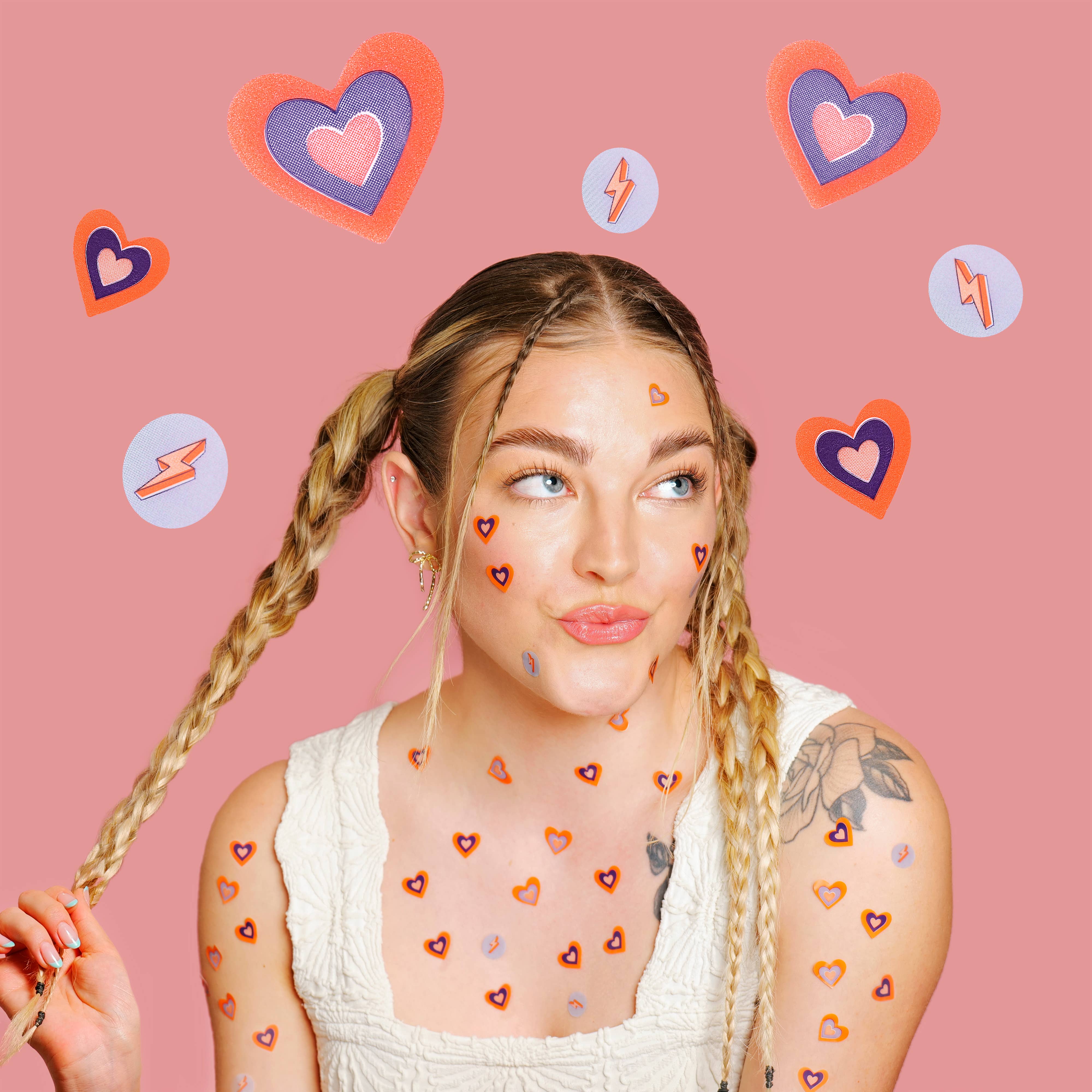 Beating Hearts : Hydrocolloid Pimple Patches