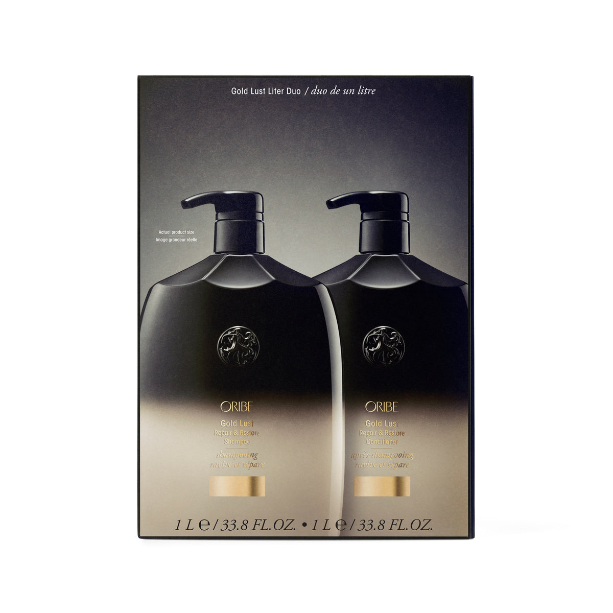 Oribe Gold Lust Liter Duo Holiday Set, alternate view 4