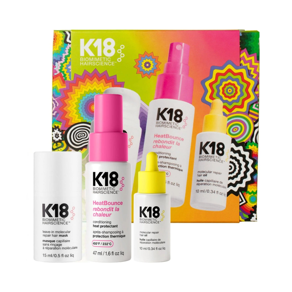 K18 Biometric Hairscience haircare holiday set