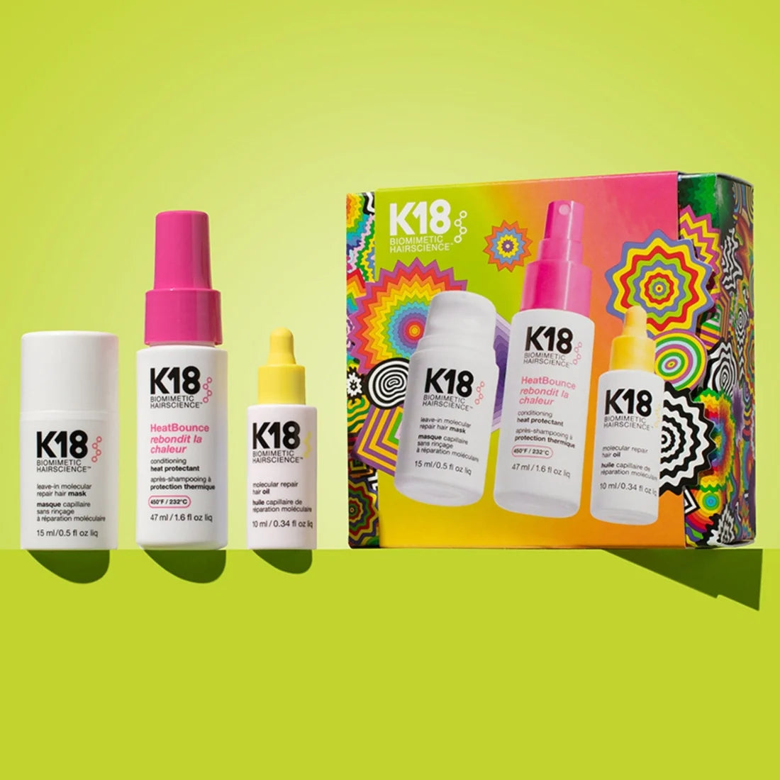 K18 Biometric Hairscience haircare holiday set
