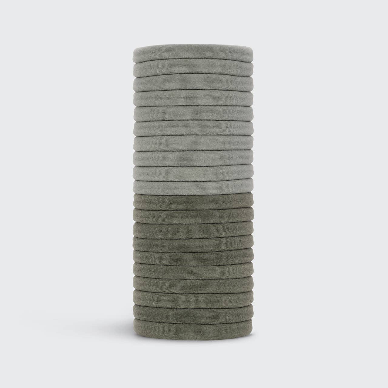 Eco-Friendly Nylon Elastics 20pc : Eucalyptus