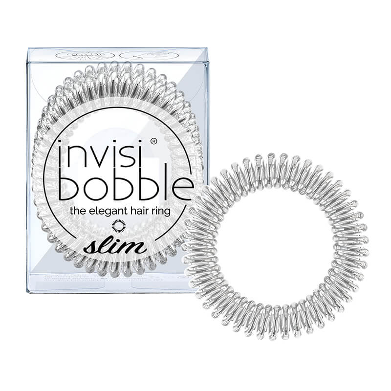 Invisibobble | Original Slim Hair Tie Ring : Chrome Sweet Chrome
